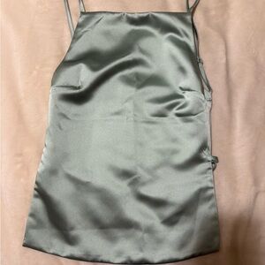 Zara Satin Tank - NWT
